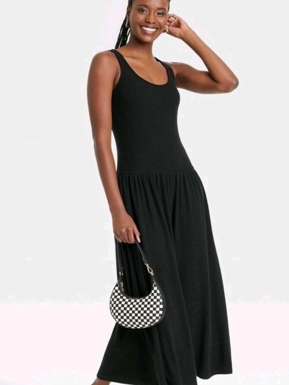 Classic Black Sleeveless Maxi Dress Small Women's Target Universal Threads